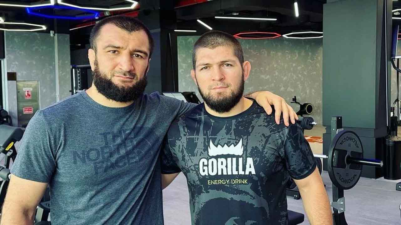 Former UFC fighter Khabib Nurmagomedov's cousin saves a woman from drowning in the Caspian Sea in a daring act of bravery