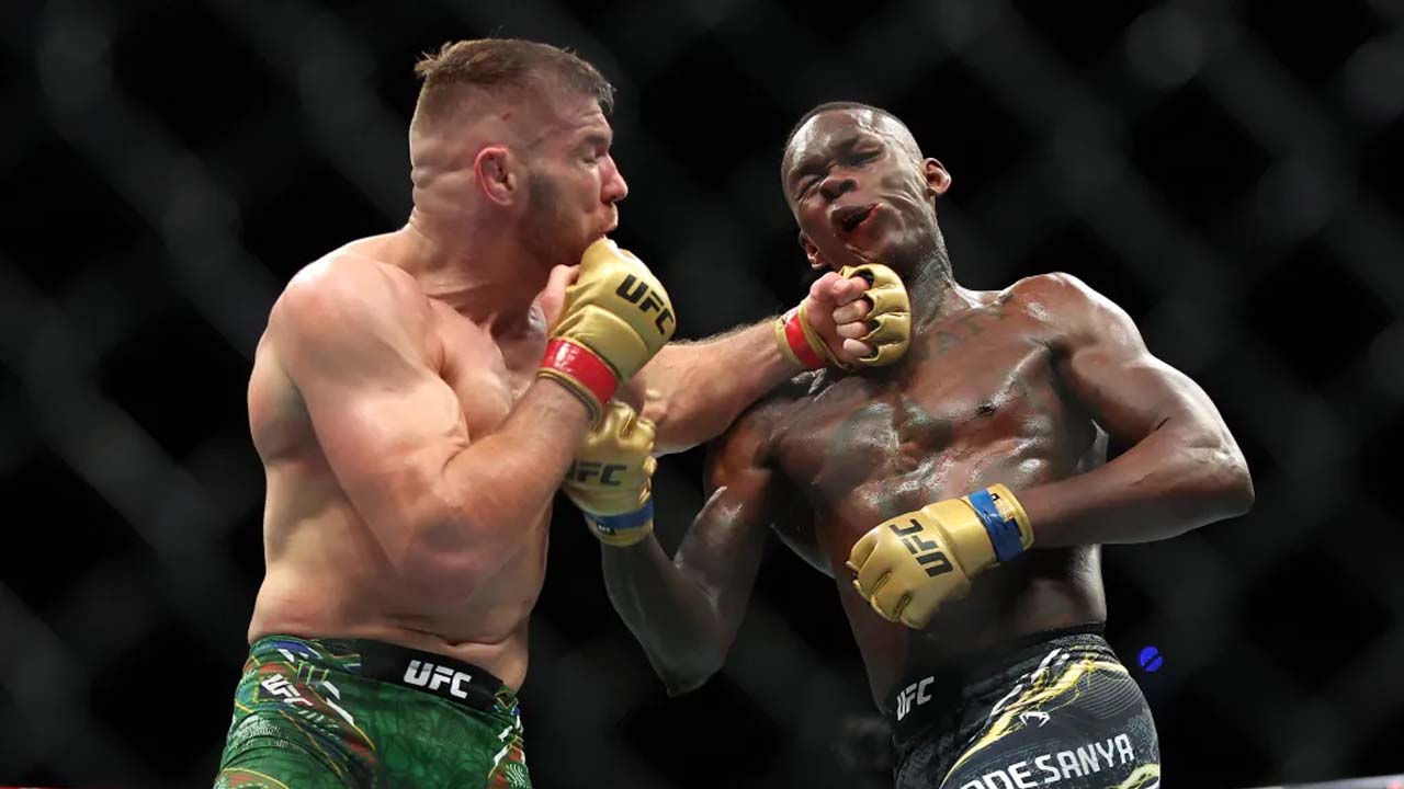 Israel Adesanya’s coach saw positives in his fight with Dricus Du Plessis and believes he could beat any middleweight after UFC 305