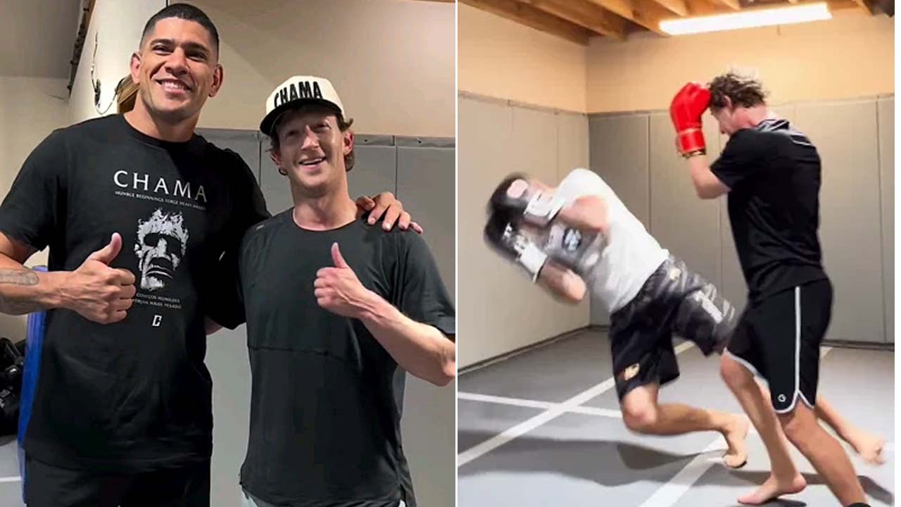 Mark Zuckerberg drops UFC champ Alex Pereira, unlocks phony Olympic-level talent