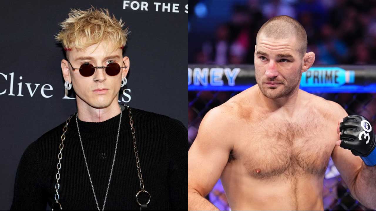 The Woodcutter Sean Strickland fires back at weirdo Machine Gun Kelly for latest comments