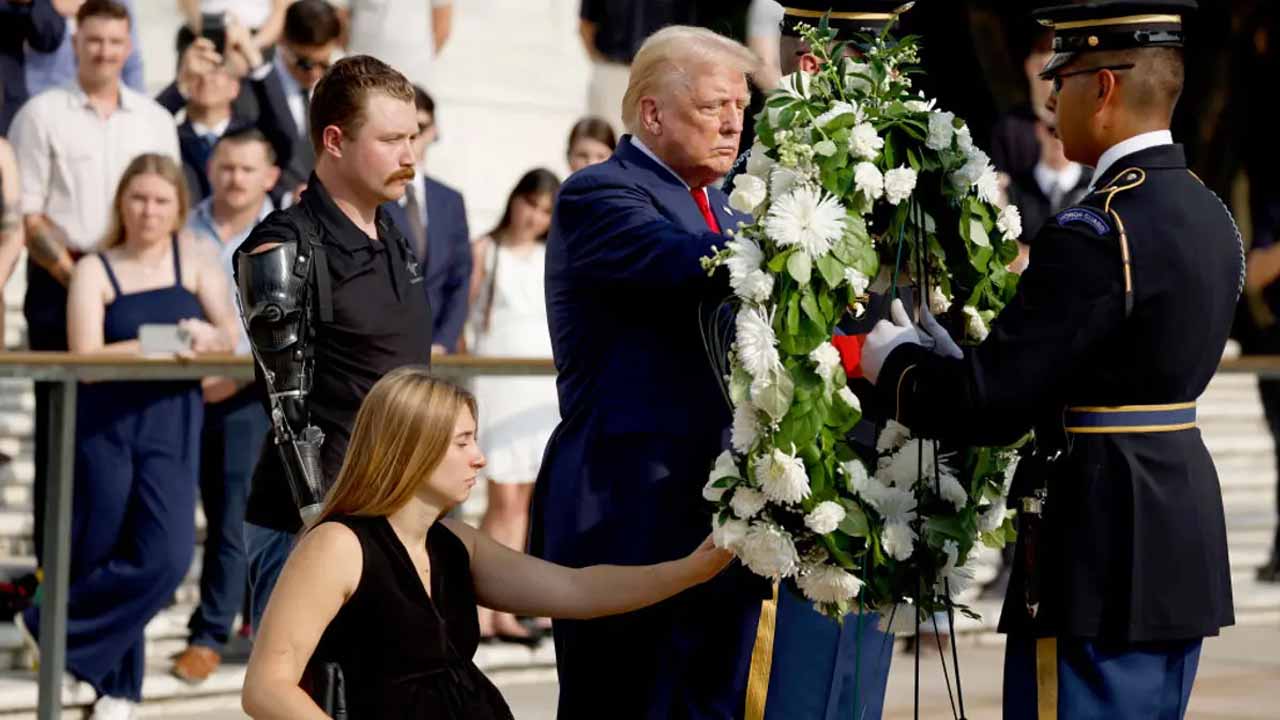 U.S. Army defends Arlington National Cemetery employee who allegedly clashed with Trump campaign