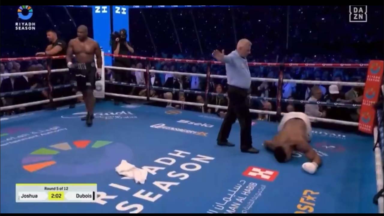 Daniel Dubois defeated and brutally knocked out Anthony Joshua