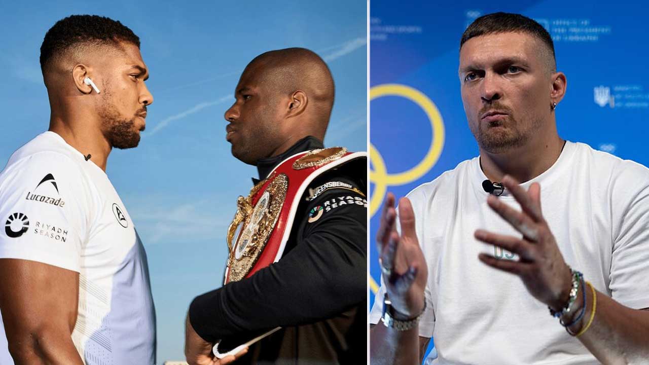 Frank Warren believes Oleksandr Usyk's presence could hinder Anthony Joshua in his fight with Daniel Dubois on this weekend