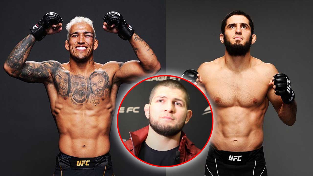 Khabib Nurmagomedov explains the shocking prediction for Islam Makhachev's fight with Charles Oliveira for their rematch