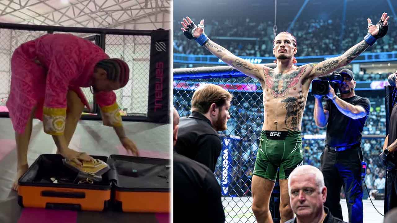 Sean O’Malley says goodbye to his old UFC bantamweight title in new viral video