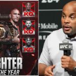 Daniel Cormier settles ‘Fighter of the Year’ debate between Alex Pereira and Ilia Topuria