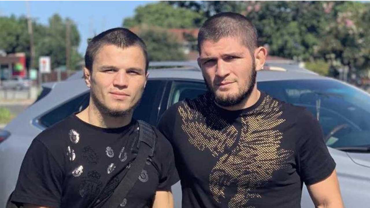 Khabib Nurmagomedov shares some advice from experience with cousin Umar Nurmagomedov how to move on in the UFC