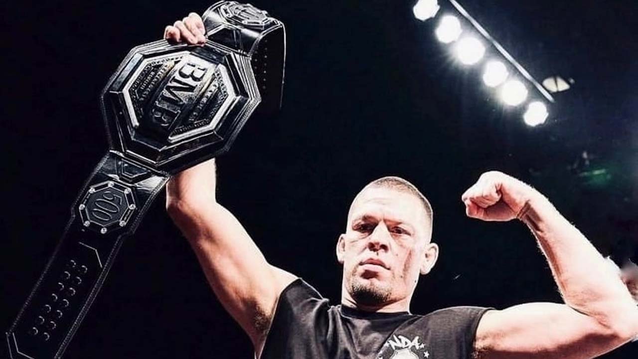 Nate Diaz tells Dana White that 2 'nerds' have no place in a proposal for a one-night BMF title tournament