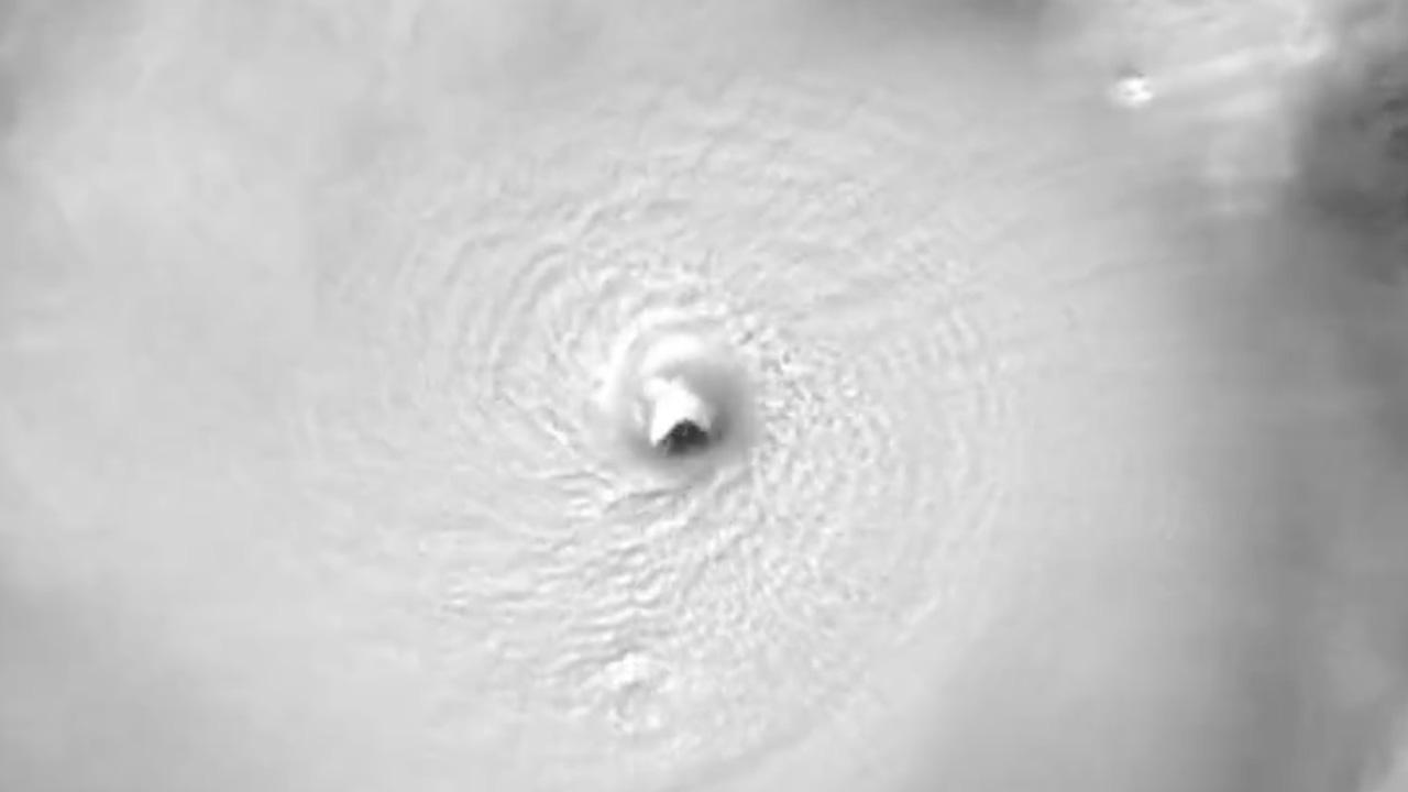 Space footage shows Hurricane Milton explode into monster storm