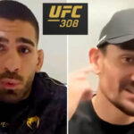 VIDEO – Ilia Topuria tell Max Holloway he’ll be ‘lights out for the first time’ at UFC 308 in heated interview