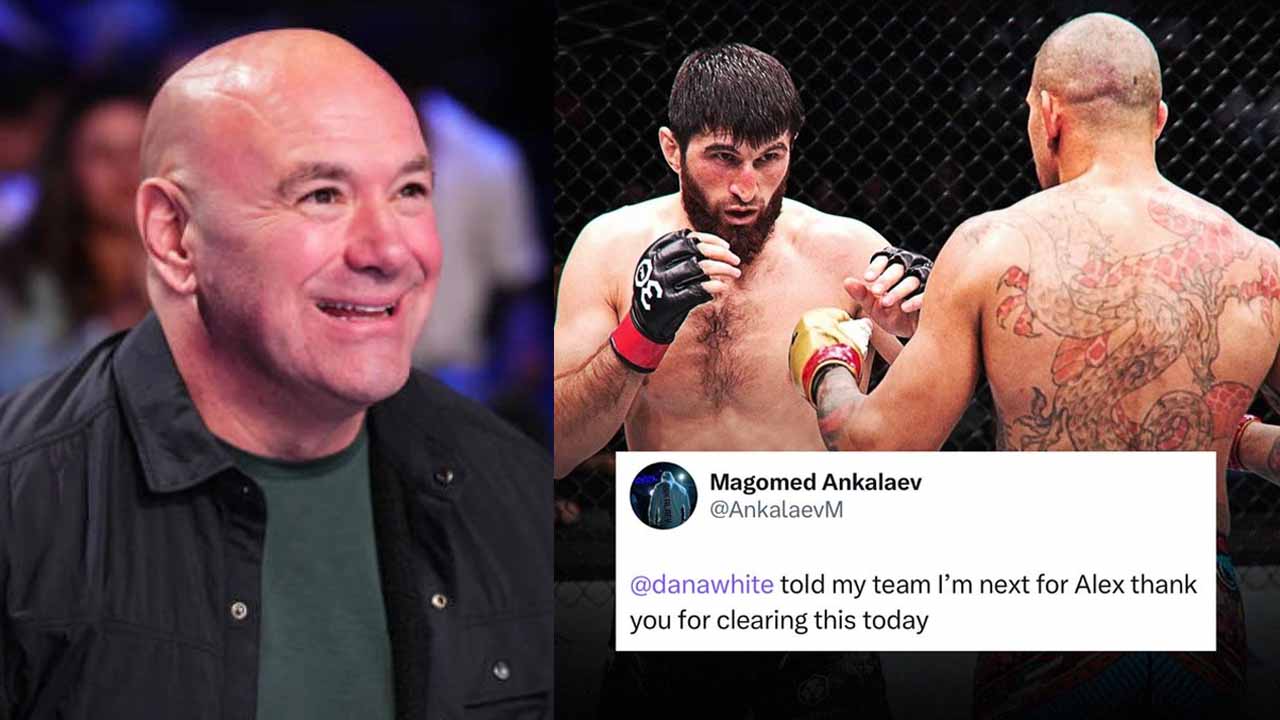 Alex Pereira's next fight is reportedly confirmed, and his light heavyweight colleague thanks Dana White for a title chance