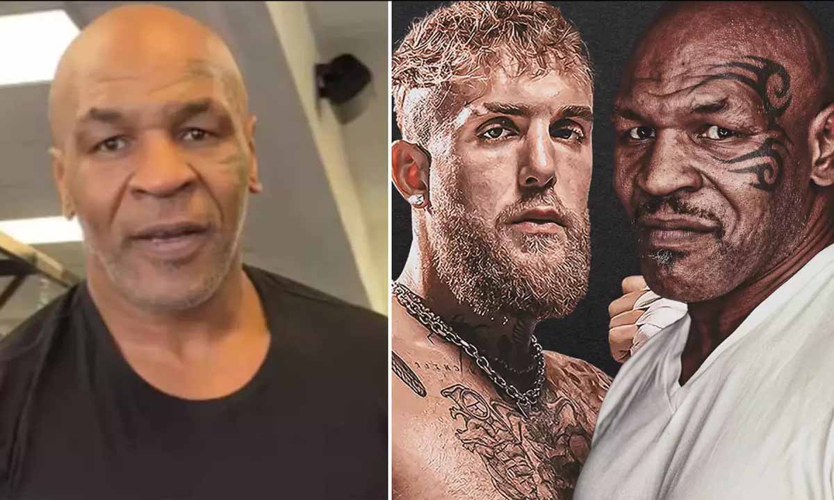 Boxing legend Mike Tyson sends Jake Paul a chilling message before a boxing match (VIDEO)