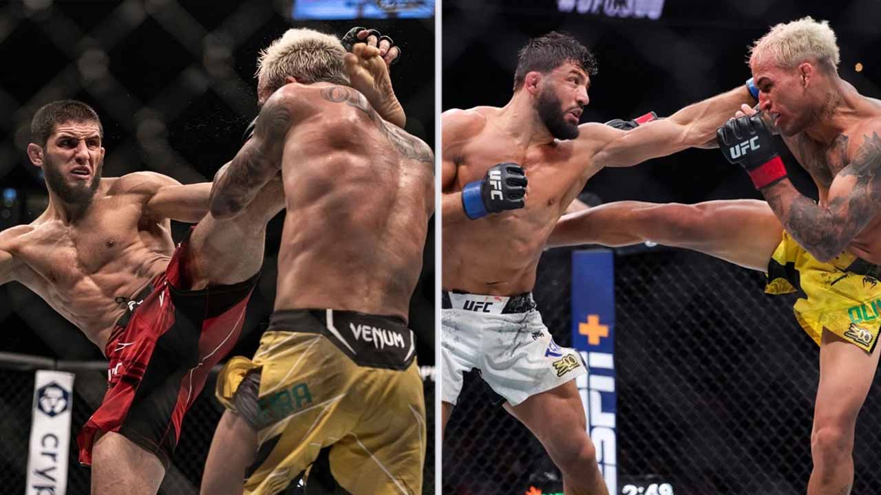 Charles Oliveira predict the upcoming rematch between his former rivals, Islam Makhachev and Arman Tsarukyan