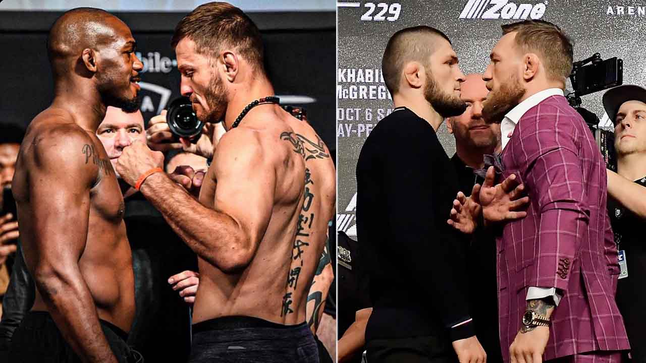 Daniel Cormier compares between the Jon Jones vs Stipe Miocic fight at UFC 309 and the Conor McGregor vs Khabib Nurmagomedov clash at UFC 229