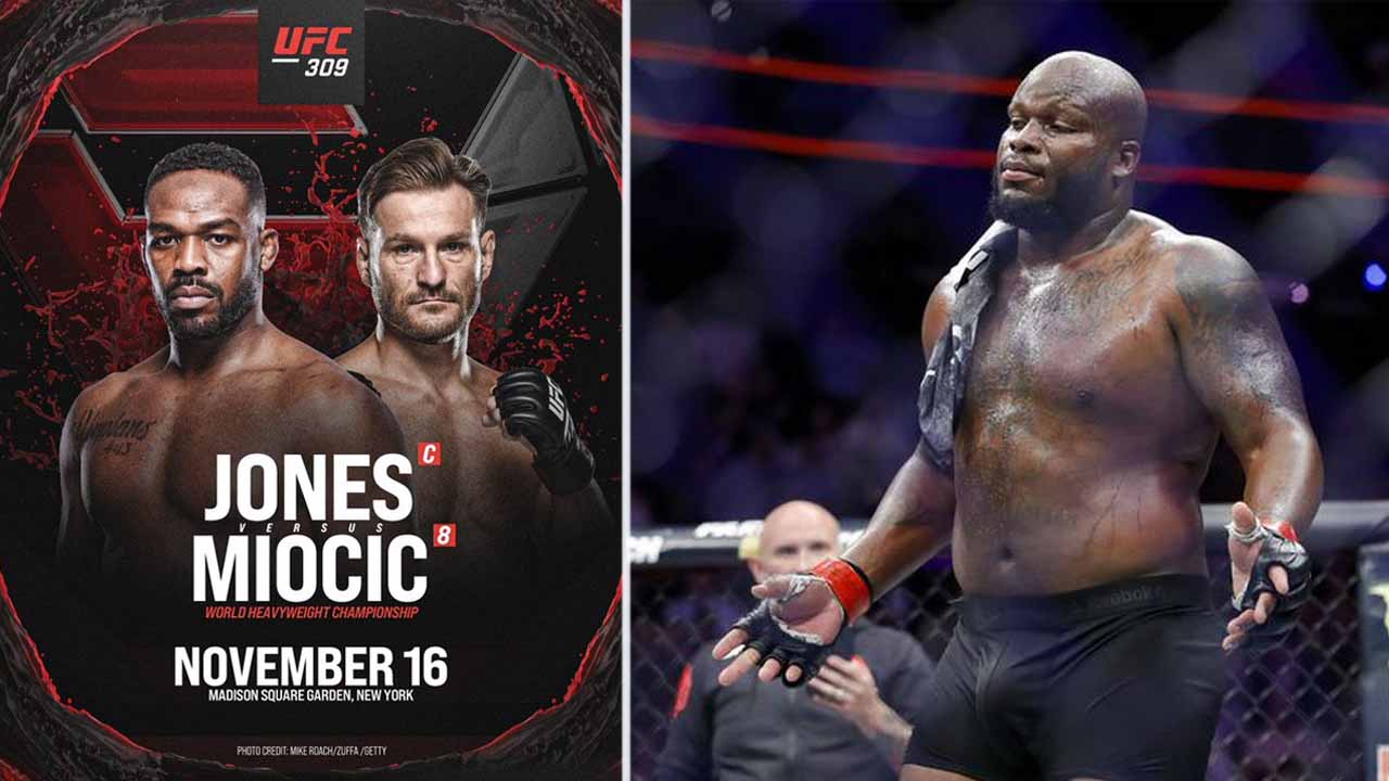 Derrick Lewis makes a bold prediction for the Jon Jones vs Stipe Miocic fight at UFC 309