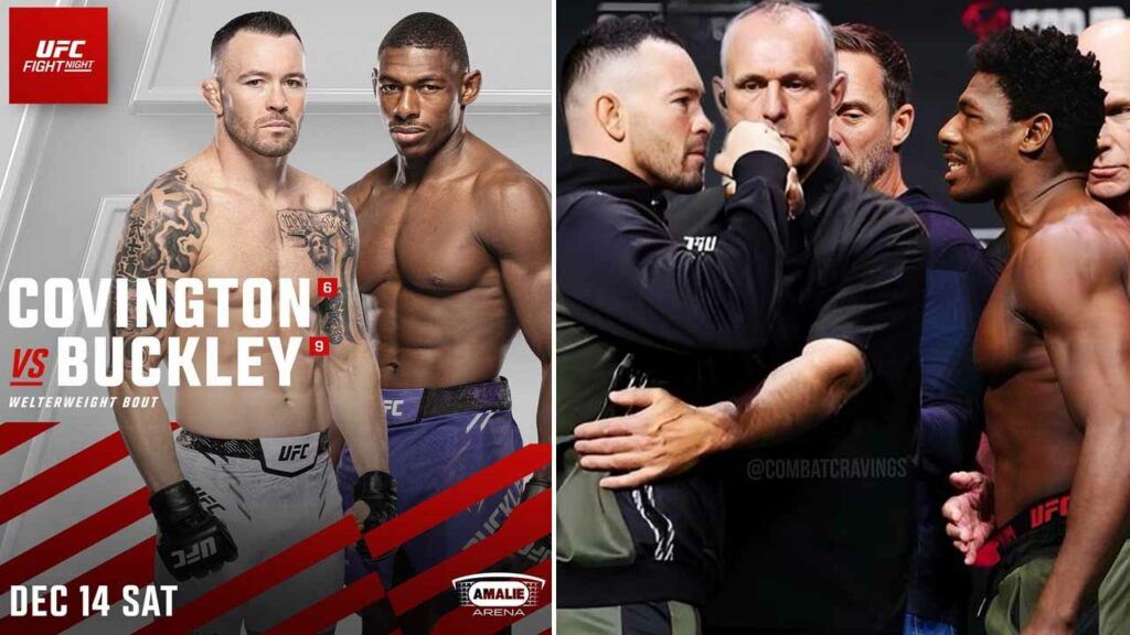 Losing via stoppage - Former UFC champion thinks Colby Covington vs Joaquin Buckley could end in spectacular fashion on December 14th