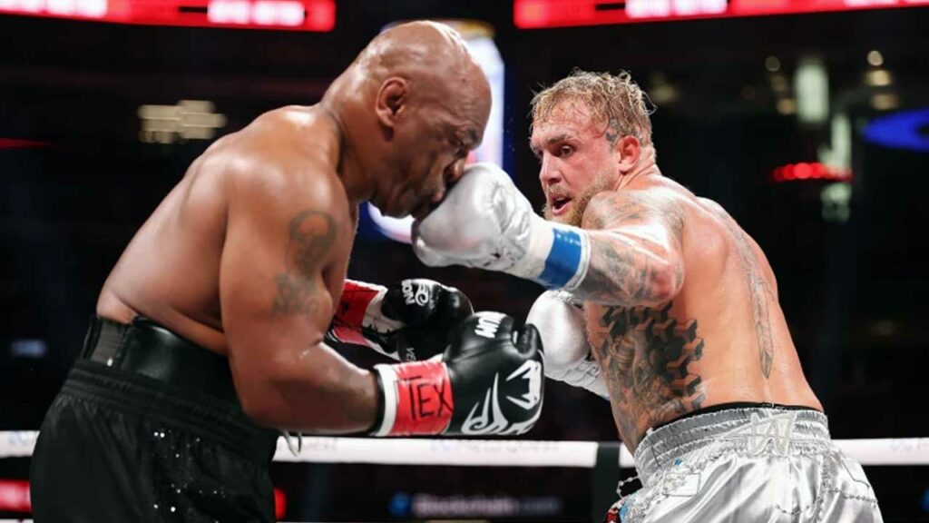 Mike Tyson and Jake Paul share their impressions after their boxing match