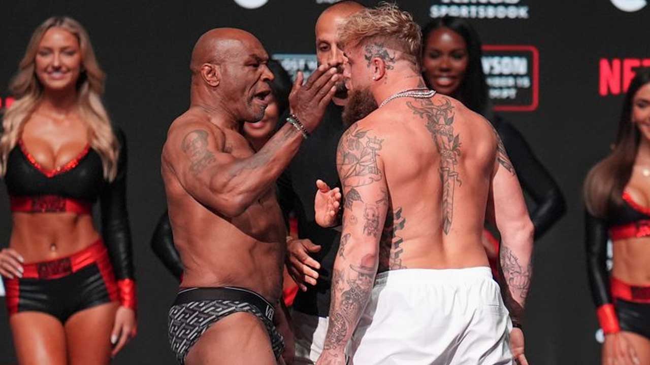 Mike Tyson finally gives his comment why he Slapped Jake Paul in a wild weigh-in moment