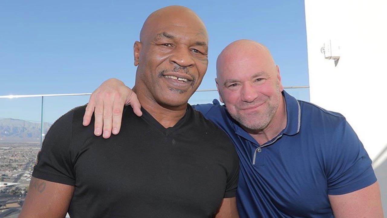 Mike Tyson, who was corrected by Dana White, starred in a really strange video before a boxing match with Jake Paul