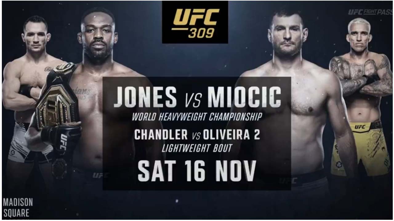 The long-awaited UFC 309 loses 2 great fights a week before event