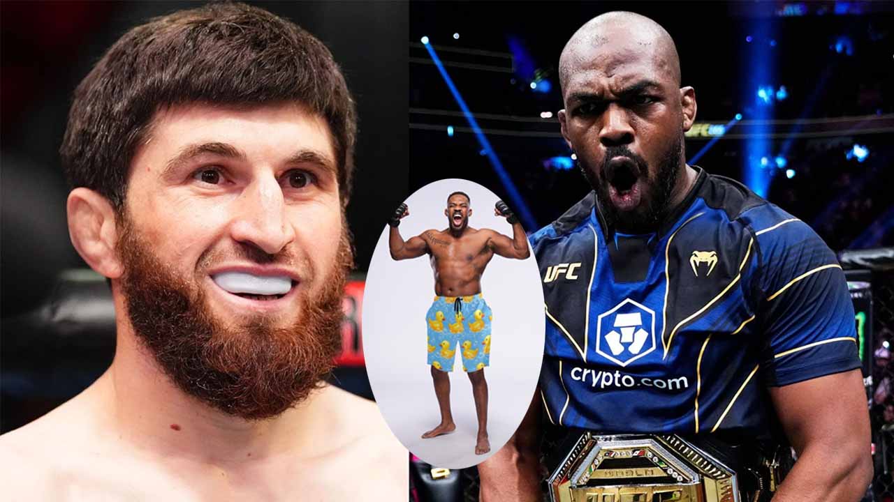 Top-ranked fighter Magomed Ankalaev continues firing shots at 'GOAT' Jon Jones with a 'duck' twist