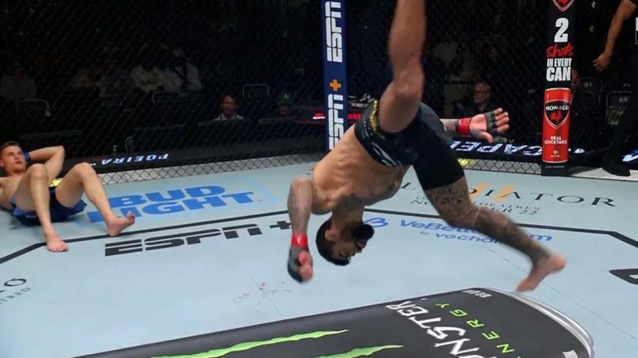 UFC Fight Night 247 - Elizeu Zaleski dos Santos unleashes capoeira celebration after fast TKO (VIDEO)