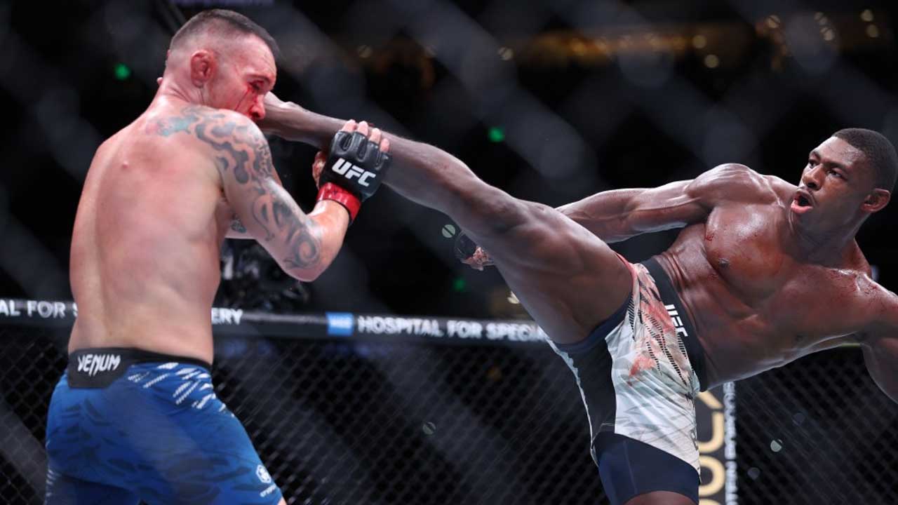 Belal Muhammad responds after the doctor stoppage in Colby Covington’s fight and Joaquin Buckley’s title fight callout at UFC Tampa