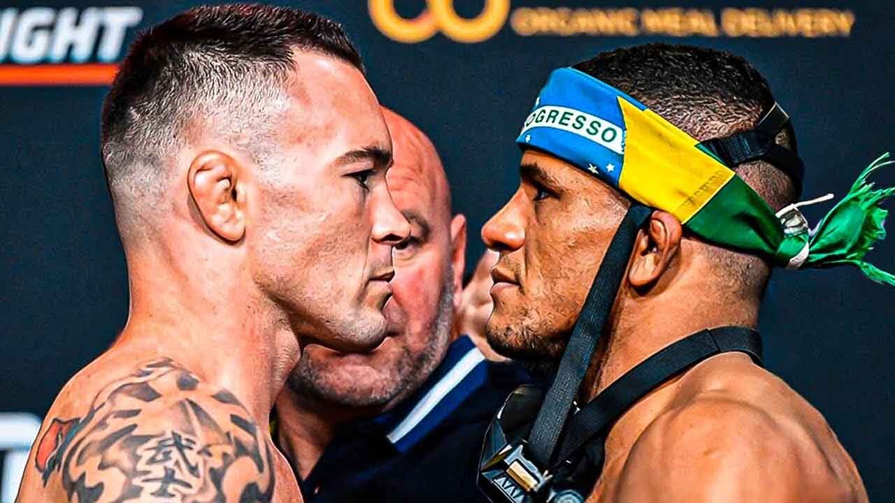 Gilbert Burns react to Colby Covington’s callout