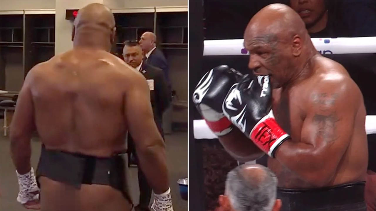 Mike Tyson breaks silence on viral moment from before his fight against Jake Paul that broke the Internet