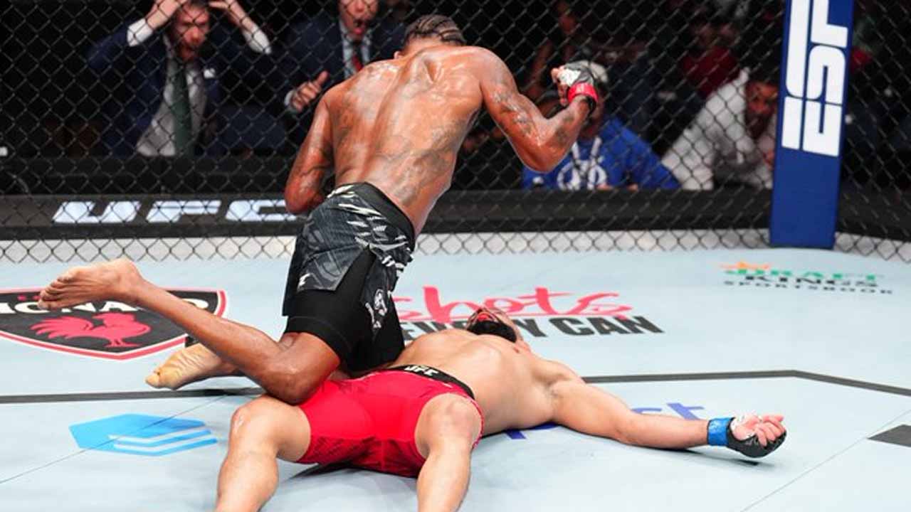 Still dangerous 38-years old Michael Johnson Lands Brutal Follow-Up Punches to Seal Devastating KO at UFC Tampa