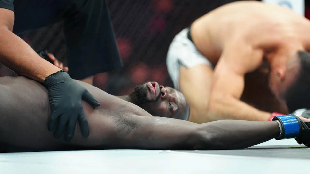 Vicente Luque chokes out Themba Gorimbo in 52 seconds at UFC 310