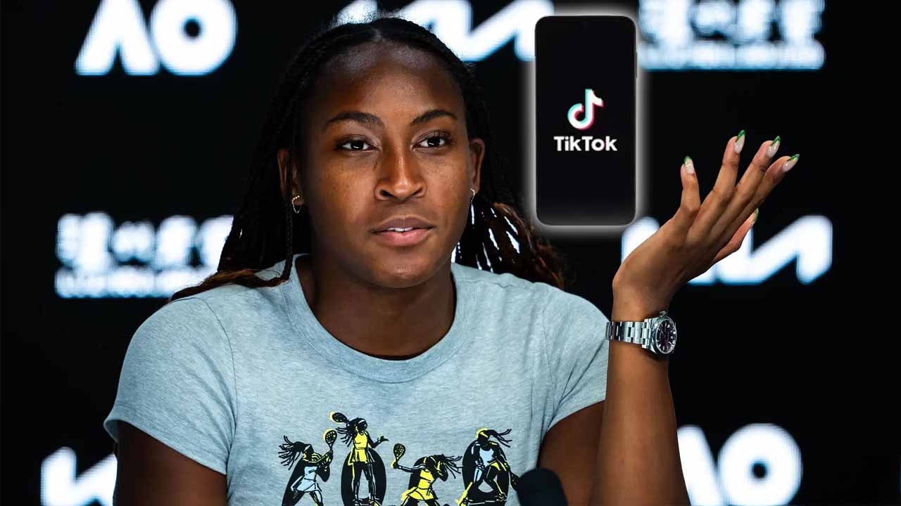 Coco Gauff sees silver lining after lamenting TikTok ban in US