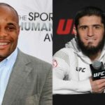 Daniel Cormier slaps Islam Makhachev after the UFC lightweight champion hits him with a brutal insult – ‘Dont be disrespectful’