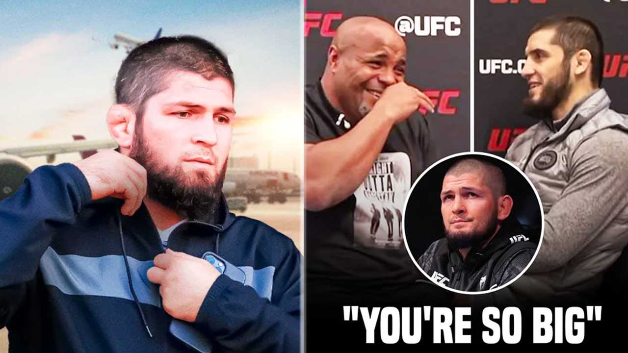 Islam Makhachev shares hilarious take on Khabib Nurmagomedov's Airlines debacle at Daniel Cormier's expense