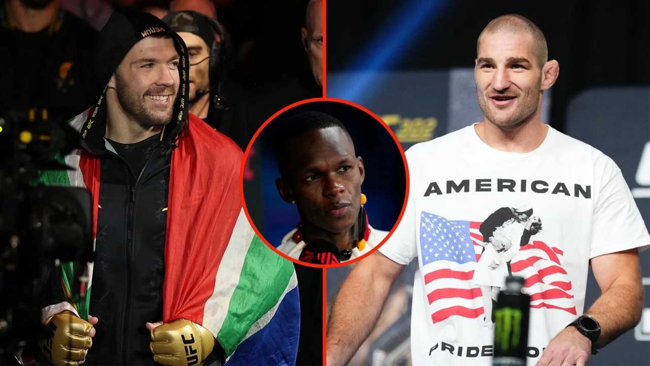 Israel Adesanya shares his bold prediction Dricus Du Plessis vs Sean Strickland 2 ahead of UFC 312