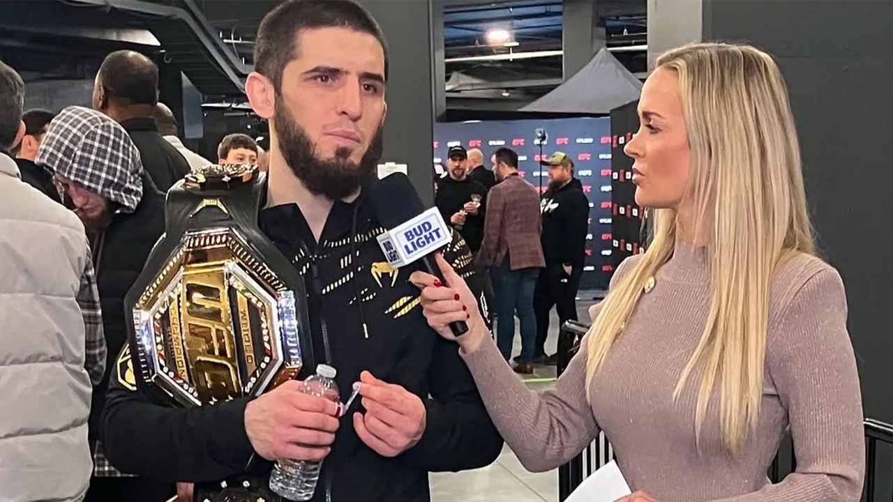 Laura Sanko shares behind-the-scenes moments with Islam Makhachev and UFC 311 stars