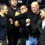 Merab Dvalishvili and Umar Nurmagomedov get heated over nationality, breaking GSP’s record at UFC 311 pre-fight press conference