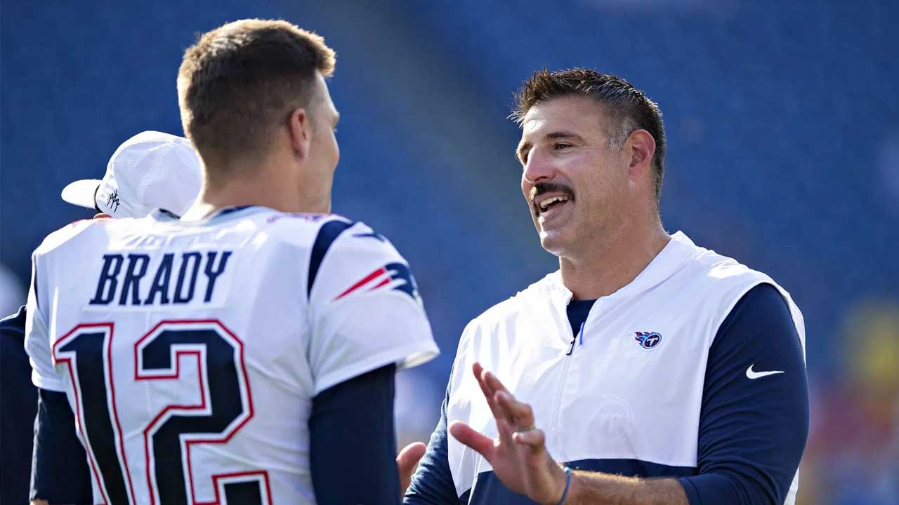 NFL insider reveals why Mike Vrabel turned down offers from Raiders' Tom Brady