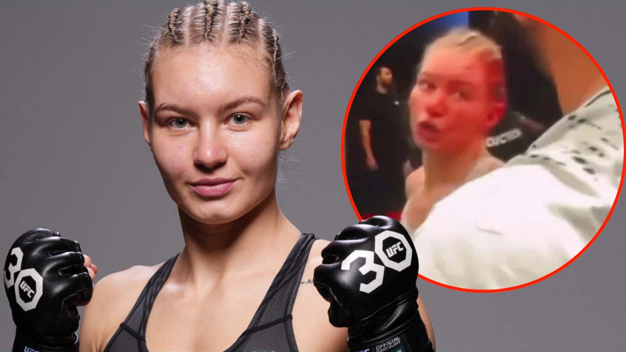 Victoria Dudakova comments on slapping her coach after her fight at UFC Vegas 101