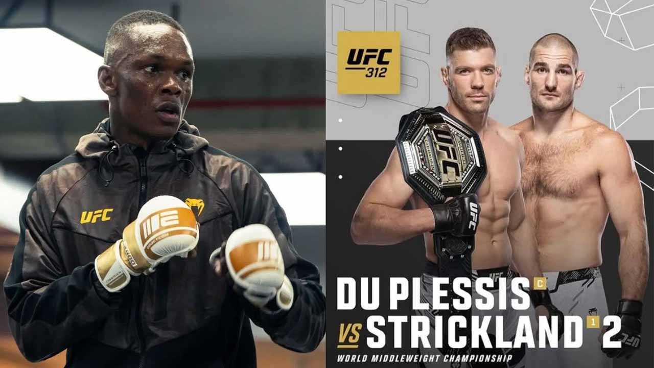 Israel Adesanya give his final prediction for Dricus du Plessis vs Sean Strickland at UFC 312