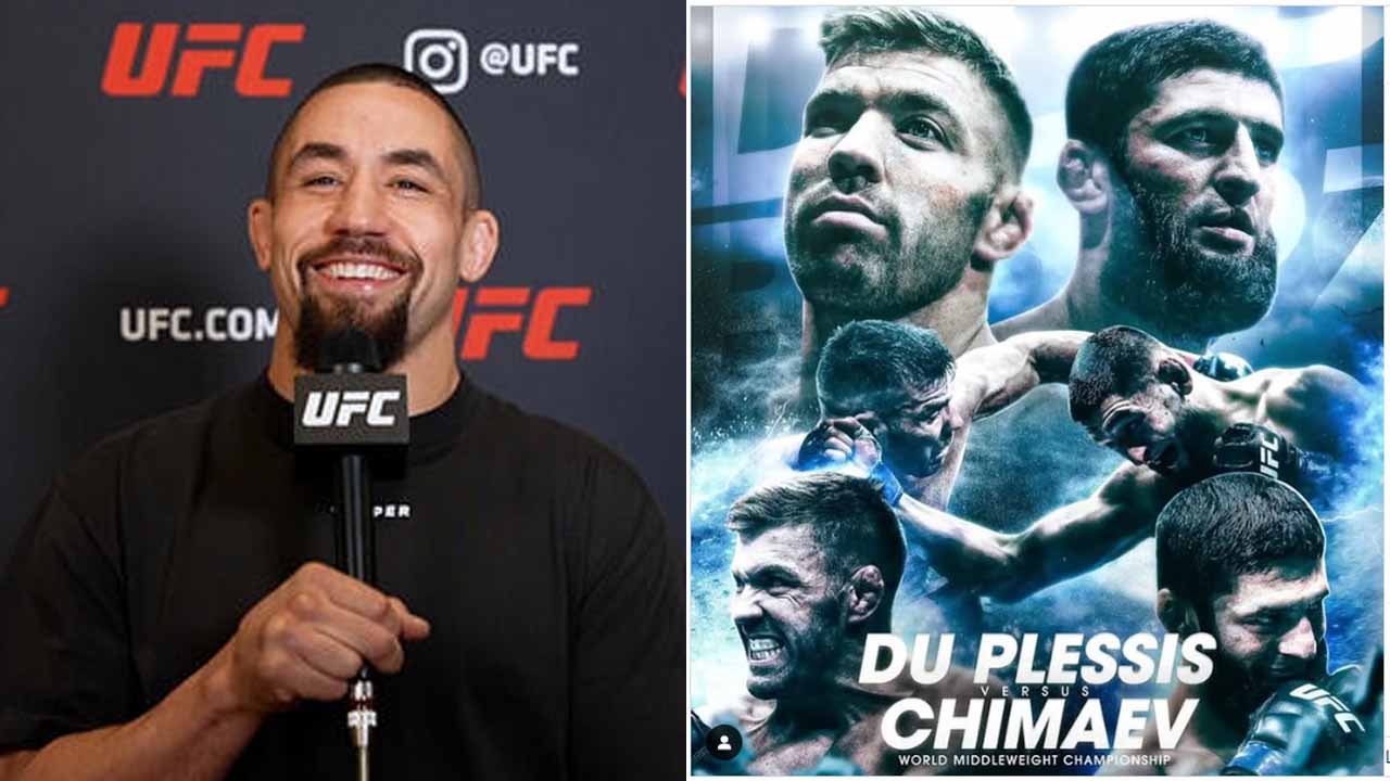 Robert Whittaker predicts how the fight between Dricus du Plessis and Khamzat Chimaev will play out